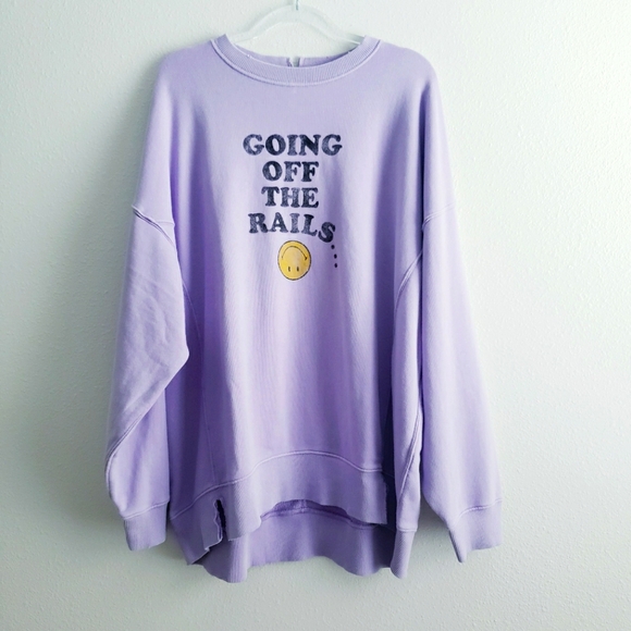Aerie Going Off The Rails Pullover Long Sleeve Sweater - Picture 2 of 10